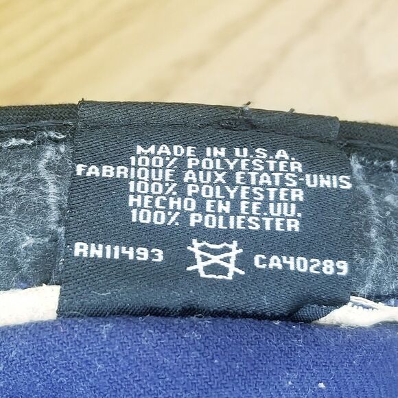 Cleveland Indians Vintage New Era 59fifty Hat Size 8 Chief Wahoo Blue USA Made - Picture 7 of 7